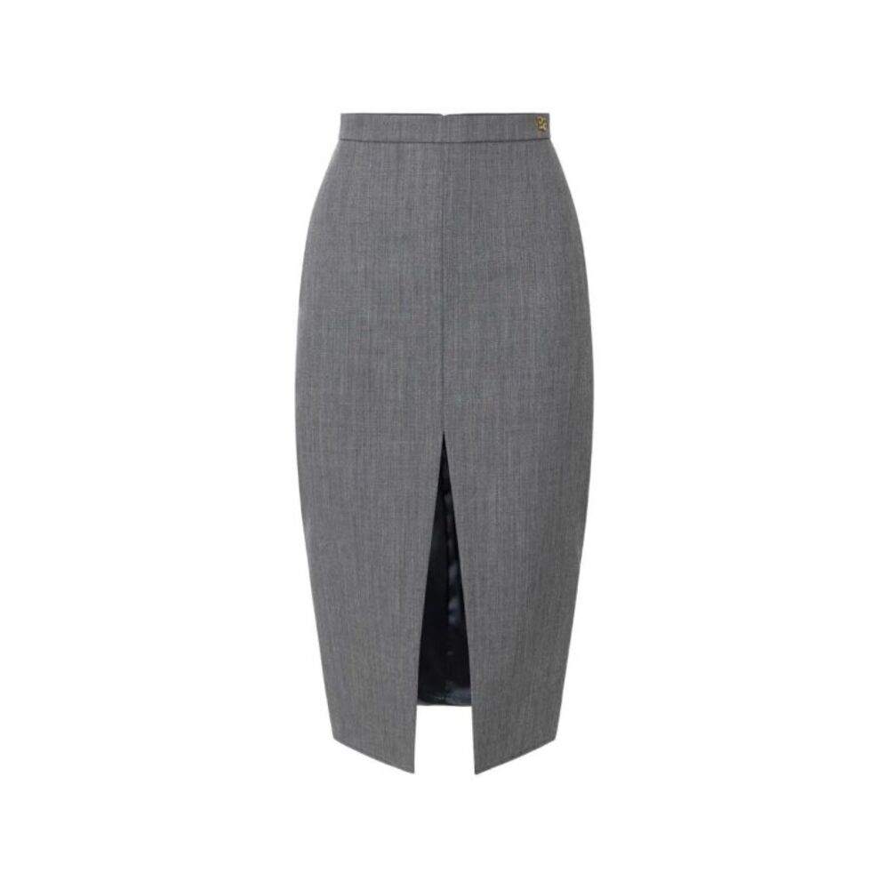 Elisabetta Franchi Women Wool Midi Skirt